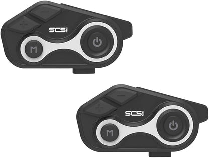 Motorcycle Bluetooth Intercom 1000m 2 Riders Motorbike Helmet Communication - Image 2
