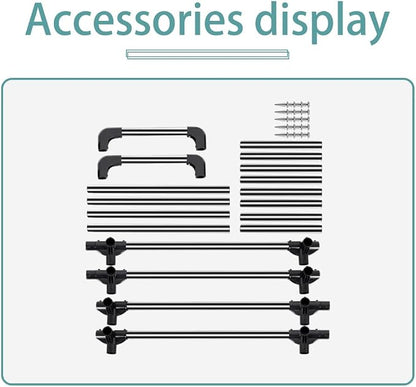Hershii Tire Storage Rack Standing Garage Storage Shelf Organizer - Image 7