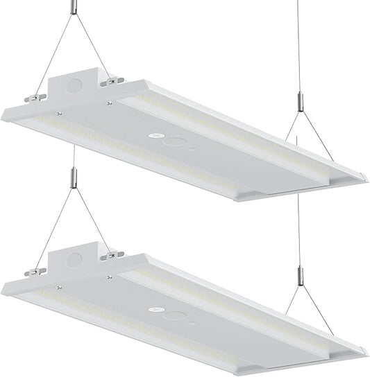 400W LED Linear High Bay Light, 60000LM Linear High Bay Shop Light 120-277V by JC-LGL