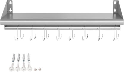 Skyflame Stainless Steel Floating Shelving by Skyflame