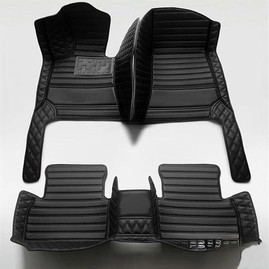 Custom Artificial Leather Waterproof All-Weather Car Floor Mats Fit by SLFCWA
