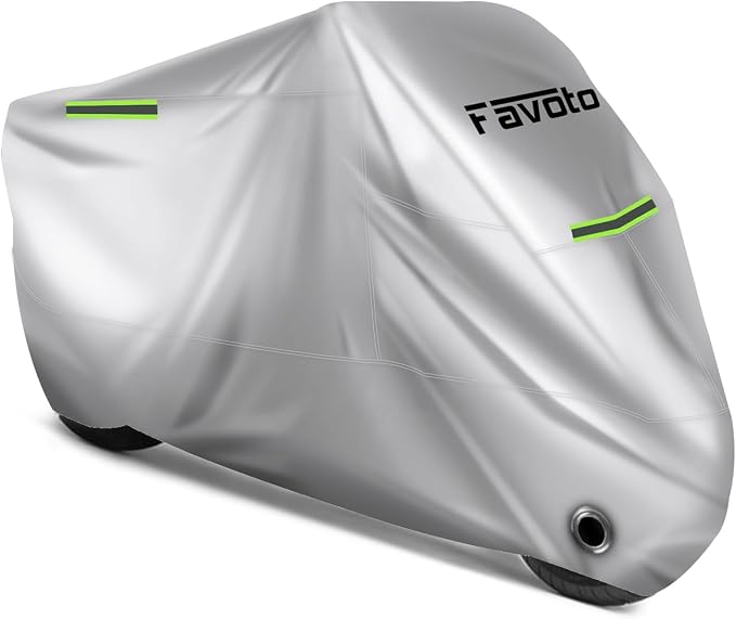 Favoto Motorcycle Cover Waterproof Outdoor by Favoto