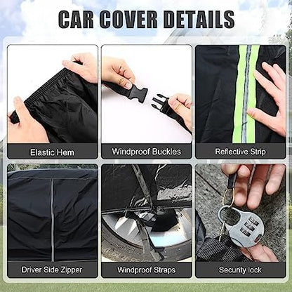 Waterproof Car Cover Compatible - Image 5