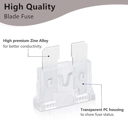 25Amp Standard Fuse, 25A Car Blade Fuses - Image 4