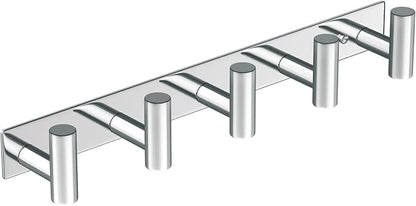 Wall Mounted Coat Rack-5 Hooks, Heavy Duty Stainless Steel Hook Rail - Image 8