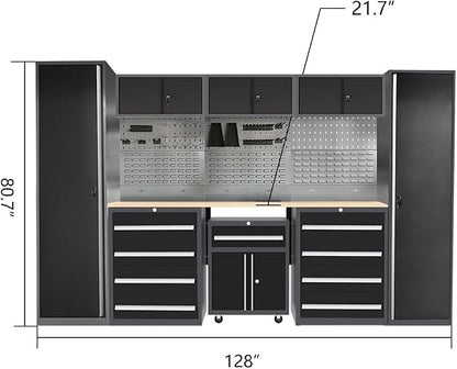 JZD Garage Storage Cabinet Set - Image 2