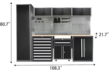 JZD Storage Cabinet Set, Pro Tool Organization System - Image 2