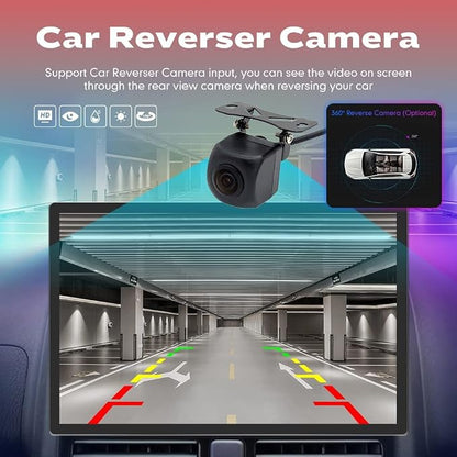 Kunfine Car CarPlay Android Auto Navigation Stereo GPS Radio Reverse Camera - Image 6