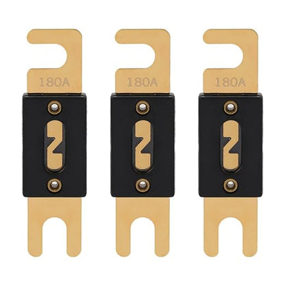 180A ANL Fuse 180 Amp Inline Blade Fuses 32V by VEXUNGA