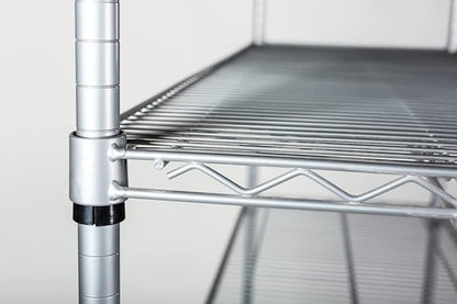 Omega 14" Deep x 36" Wide x 36" High 3 Tier Gray Starter Shelving Unit - Image 7