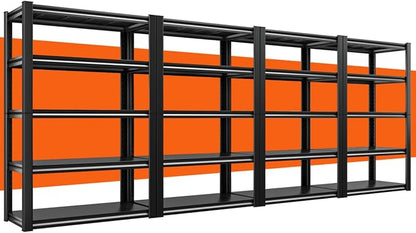 REIBII 40" W Garage Shelving, Heavy Duty Storage Shelves Load 2500LBS, 5-Tier by REIBII