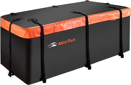 MeeFar Hitch Mount Cargo Carrier Bag Soft Shell 100% Waterproof 20 Cubic Feet by MeeFar