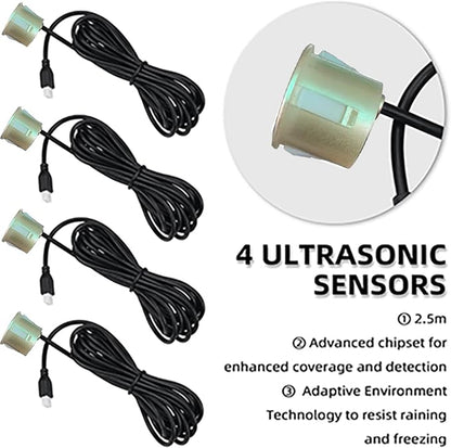 Car Reverse Backup Parking Sensor Radar System kit The LED Display - Image 3