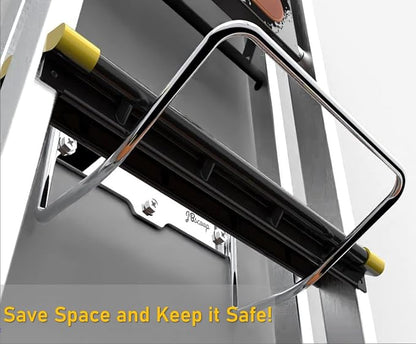 JBscoop Ladder Hanger for Garage Wall, Ladder Storage Strollers and Folding - Image 7