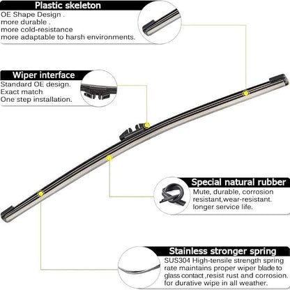 AUTOBOO 28"+28" Windshield Wipers - Image 8