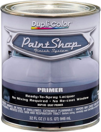 Paint Shop Finish System, Primer Grey, 32 oz. Quart by The+Dupli-Color+Store+