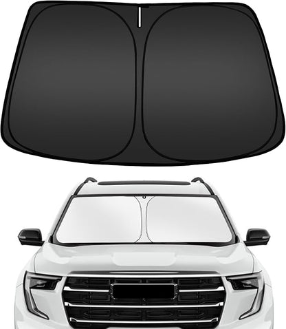 ARISMOTOR Windshield Sun Shade for GMC Acadia 2024-2025, Custom Fit Foldable by ARISMOTOR