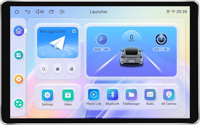 Joying Single Din Touchscreen Radio 10.1 Inch Car Stereo by JOYINGAndroidCarStereo