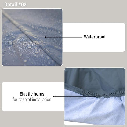 Supreme Full Car Cover – for Pontiac Deluxe Model 6CA 1937 Semi Custom Fit - Image 6