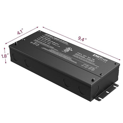 EMITEVER Dimmable Led Driver, 150W AC 110V-277V to DC 24V Transformer, 5-in-1 - Image 3