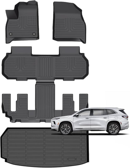 for Buick Enclave Floor Mats 2025, Car Mats by Norand