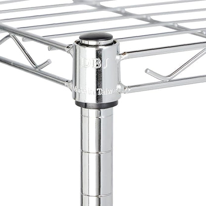 Displays By Jack 5 Tier Heavy Duty Wire Shelving Unit Storage Rack - Image 4