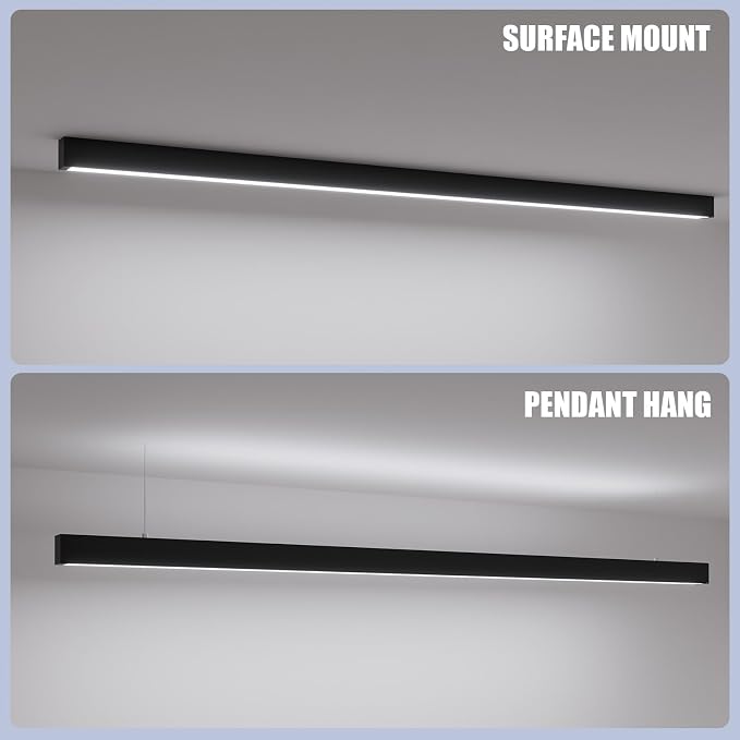 8FT LED Linear Light, 100/90/80/70/60W Up and Down Light, 3000/4000/5000K CCT - Image 7