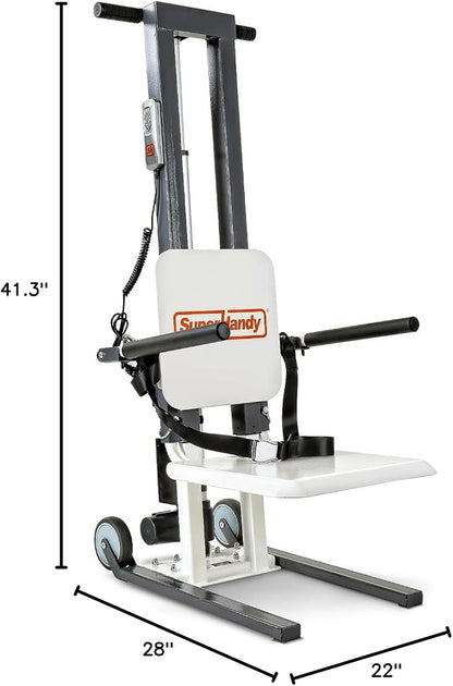 SuperHandy GoRise Electric Floor to Stand Lift – 500 Lbs Capacity, Standing - Image 2