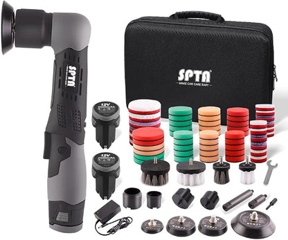 SPTA Cordless Mini Polisher, 12V Cordless Multi Polisher, Micro Cordless by SPTA