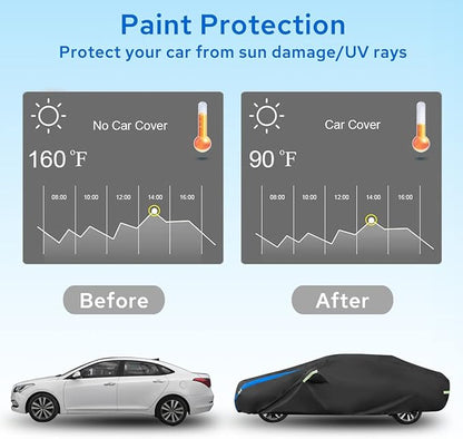 Avecrew Car Cover Waterproof All Weather - Image 4