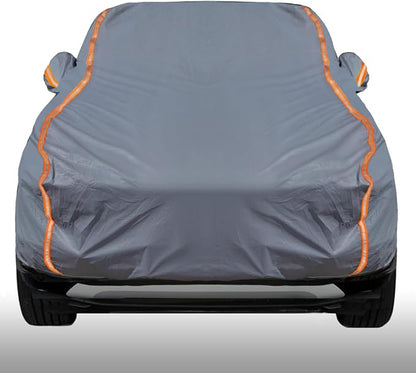 KEYOOG Universal Waterproof Heavy Weight Full Car Covers, Fit SUVs, All Weather by KEYOOG
