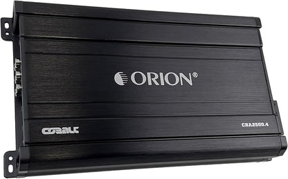 Orion Cobalt Series CBA2500.4 High Efficiency 4-Channel Class A/B Amplifier by ORIONCARAUDIO