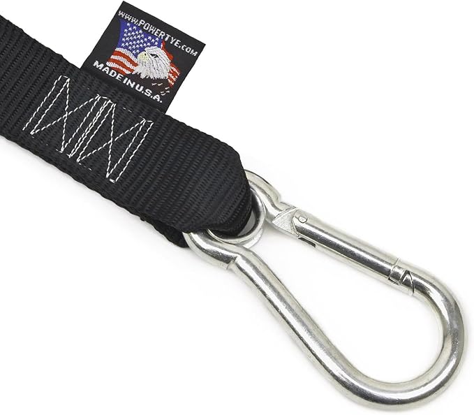 PowerTye - Made in USA - Heavy Duty Ratchet Tie Down Straps - Image 3