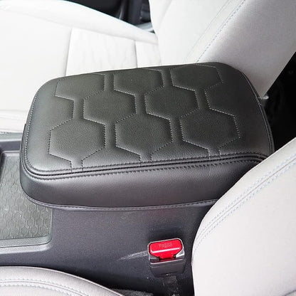 Muslogy for Frontier Center Console Pad Armrest Box Cover Vegan Leather Soft - Image 6