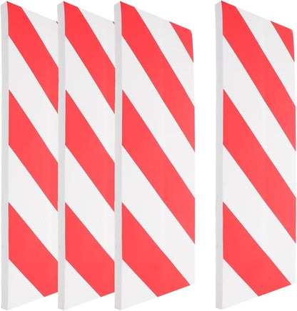 VOSAREA 4pcs Reflective Foam Wall Protector by VOSAREA