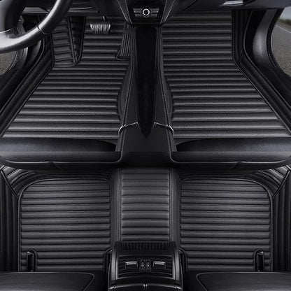 Custom All-Weather Protection Luxury Leather Floor Mats - Image 9