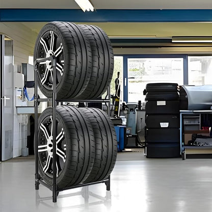 Hershii Tire Storage Rack Standing Garage Storage Shelf Organizer - Image 6