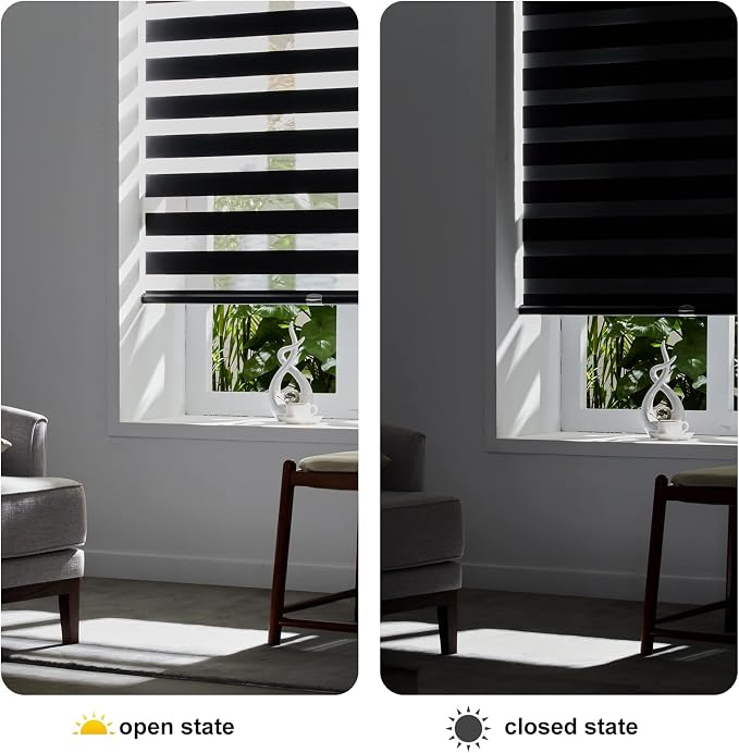 Persilux Custom Size Cordless Zebra Blinds - Image 5
