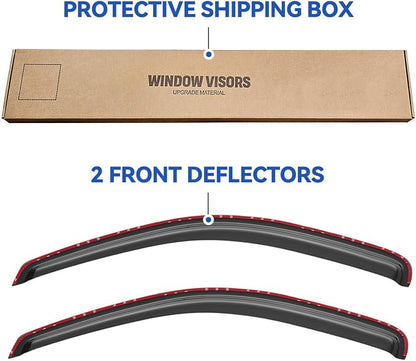 in-Channel Window Visors Rain Guards Shield - Image 5