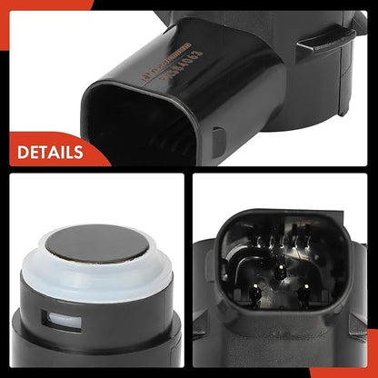 A-Premium 4-PC Rear PDC Reverse Backup Parking Aid Assist Sensor Compatible - Image 8