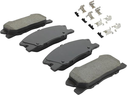 Premium Semi-Metallic Front Brake Pads Compatible - Image 2