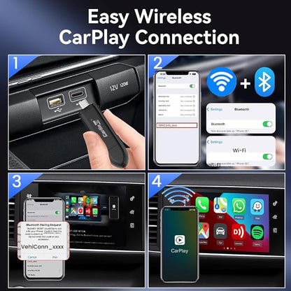 CarlinKit CarPlay Wireless Adapter MiNi SE 2025 - Image 4
