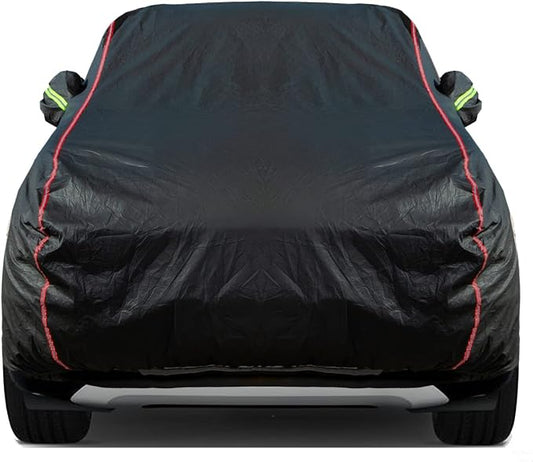 Breathable New Material, Waterproof Car Cover, Locks and Zipper Doors, by QUYDDC