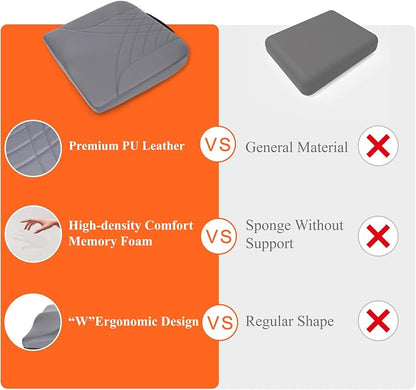 kingphenix Premium Car Seat Cushion, Memory Foam Driver Seat Cushion to Improve - Image 7
