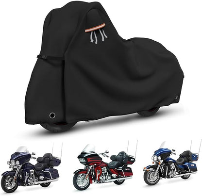STARTWO Motorcycle Covers Waterproof Outdoor Storage by STARTWO