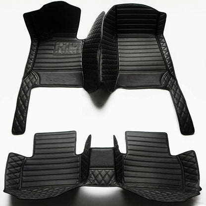 Custom All-Weather Protection Luxury Leather Floor Mats - Image 2
