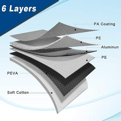 KouKou 6 Layers Car Cover Waterproof All Weather - Image 2