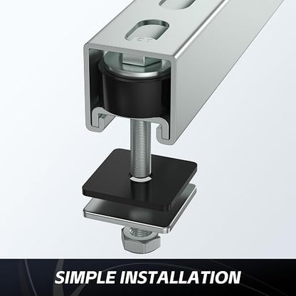 SKTREX Anti-Skid designTrolley Roller Wheels Limit Trolley Assembly Positioning - Image 4