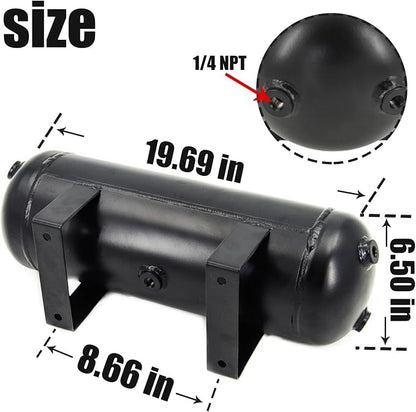 3 Gallon Air Tank with 200PSI Air Compressor - Image 7