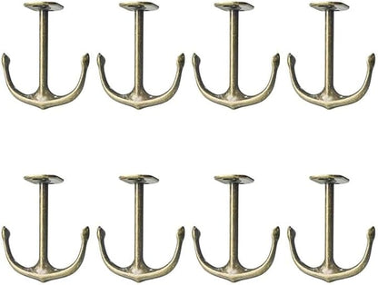 Anchor Two Prong Ceiling Hook for Closet Top Bathroom Kitchen Cabinet Garage by DEEKOUDT